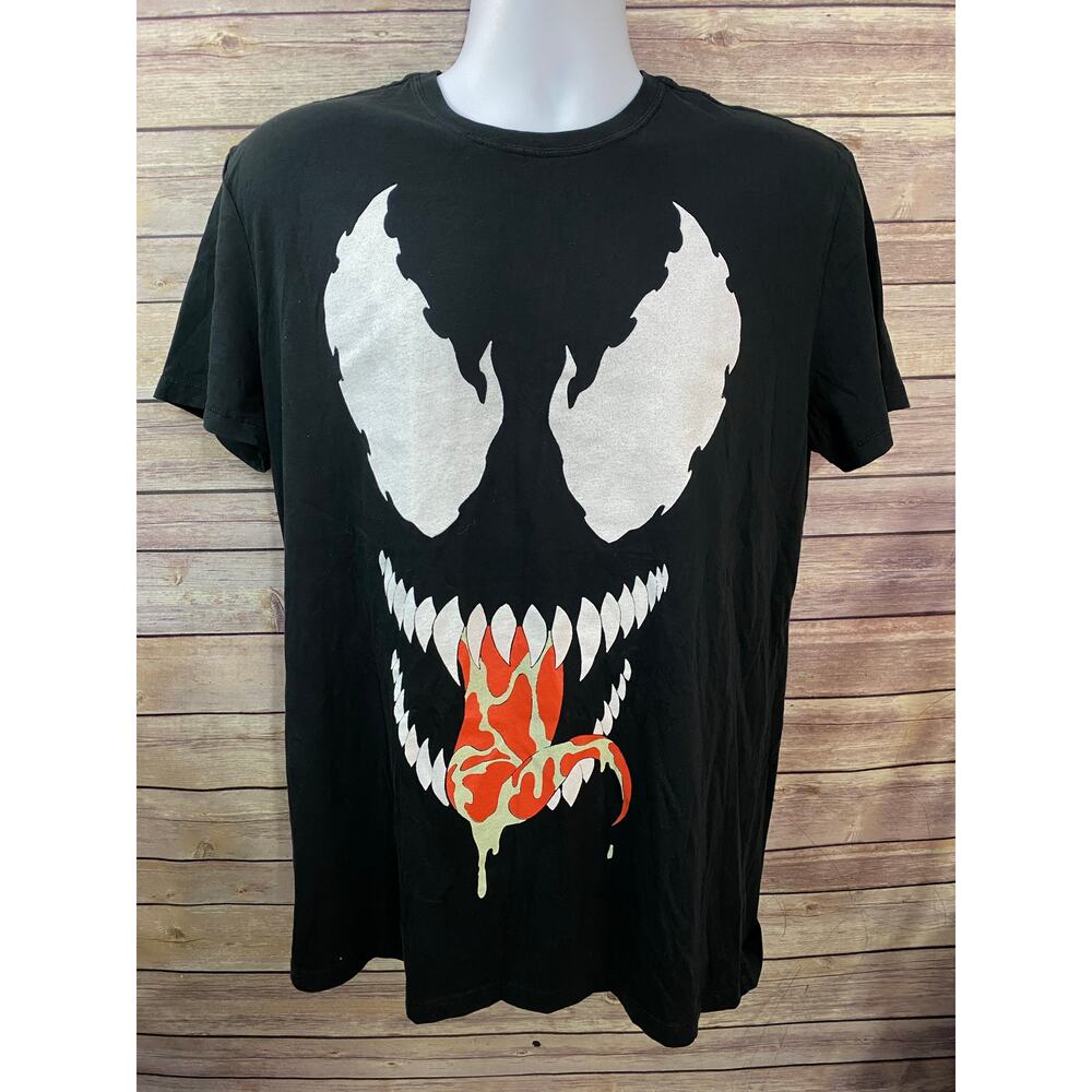 Marvel Venom We Are Venom Face Men T-Shirt Size Large Back hit
